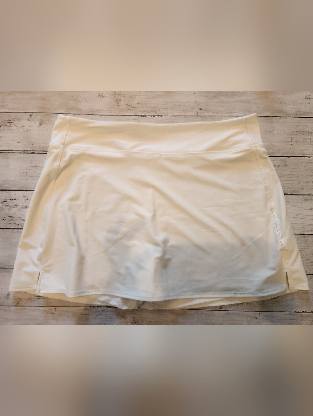 Old Navy White High-Rise Active PowerSoft Skort